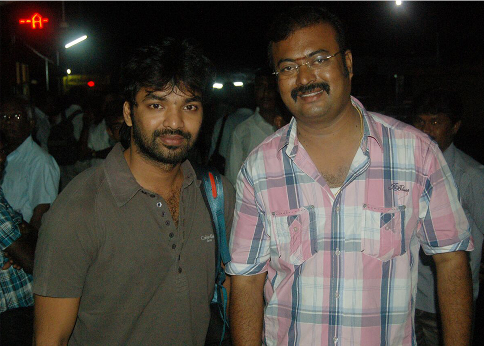 Celebrity guests at Thalappakatti restaurant